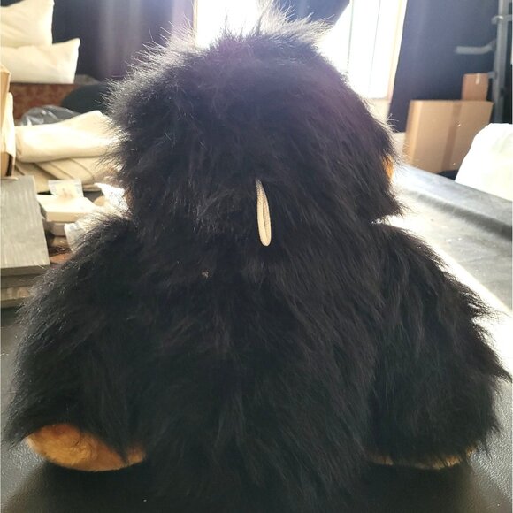 Large Soft Plush 14" Sitting Gorilla Stuffed Animal by Toy Factory - Picture 3 of 10